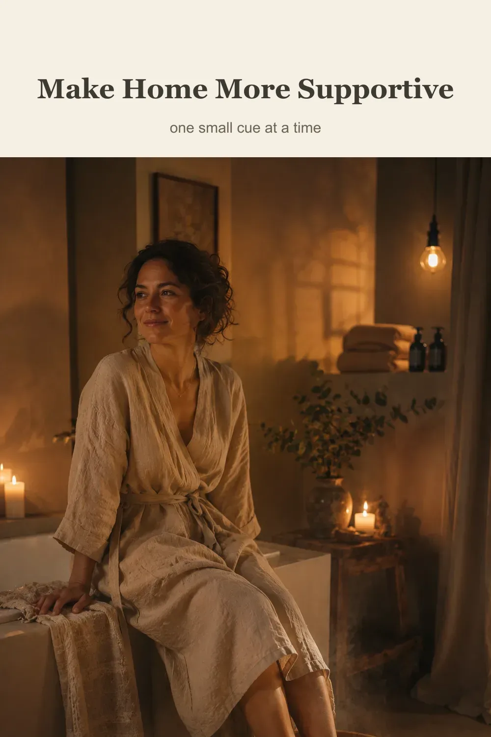 A five-minute evening reset for your space