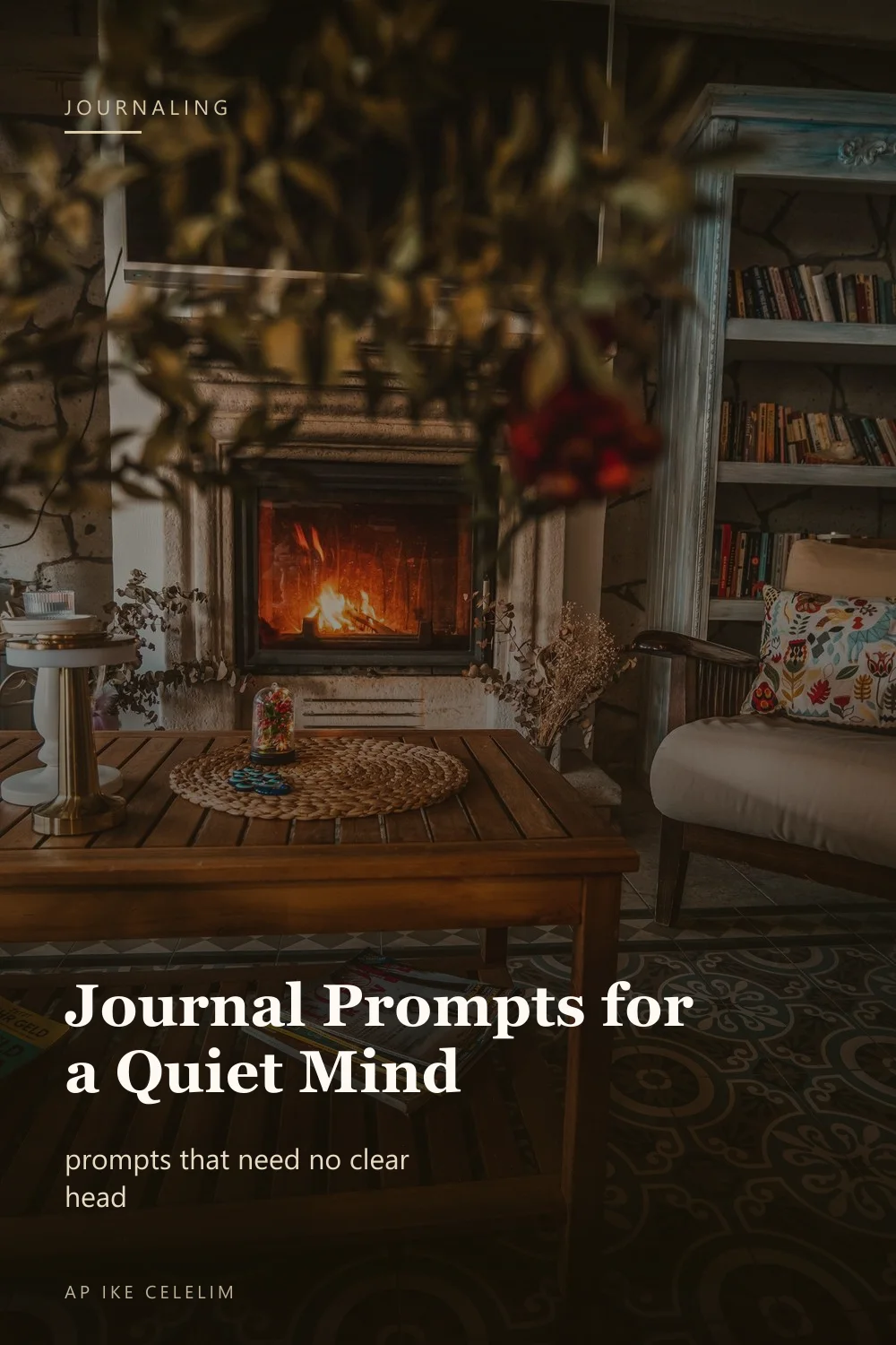 An open journal and a pen resting on a desk